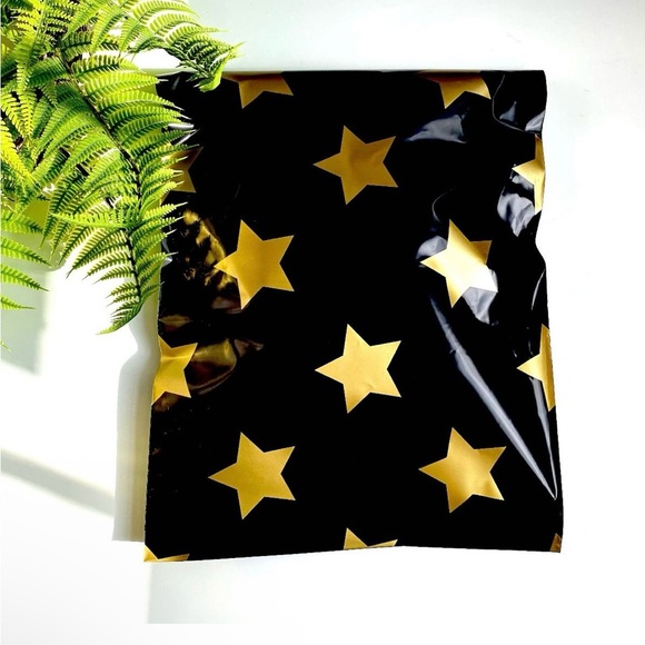Other - Gold Stars 20 Poly Mailers 6X9 *Buy Now Price*